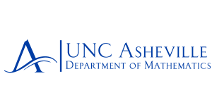 Department of Mathematics wordmark, horizontal